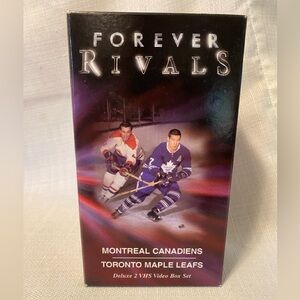 Toronto Maple Leafs Montreal Canadiens Forever Rivals 2 VHS Video Box Set